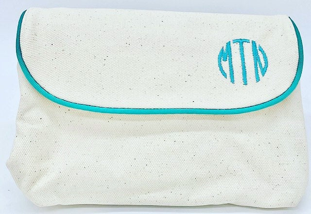 MB Greene Foldover Clutch
