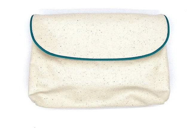 MB Greene Foldover Clutch