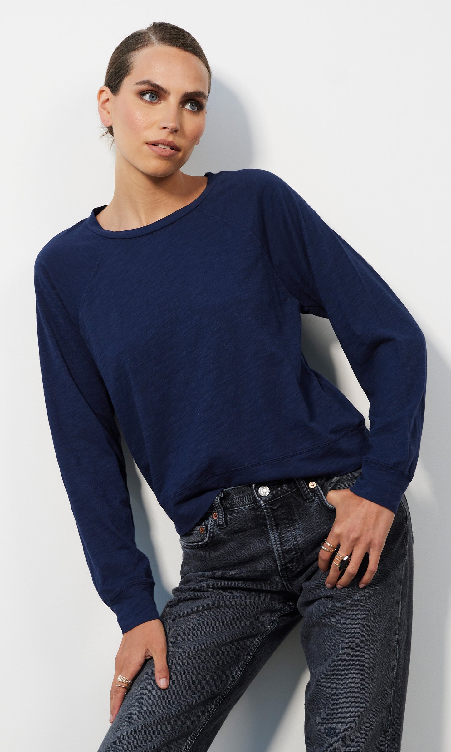bobi Slouchy Raglan l/s