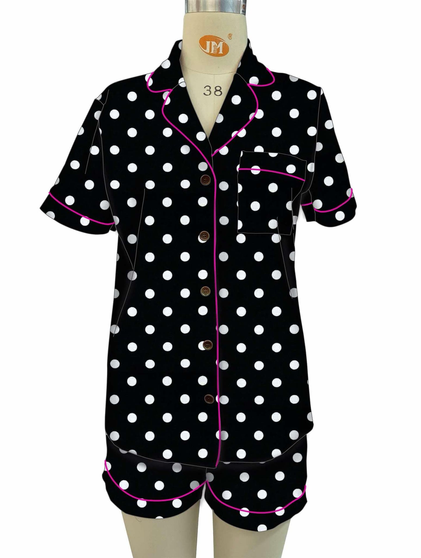 POLKA DOT LOUNGE SET