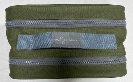 MB Greene Double Zip Dopp Kit