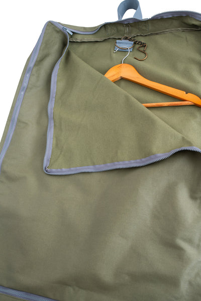 MB Greene Oyster Garment Bag
