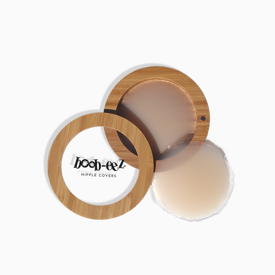 Luxe Combo - 1 Pair "HEADLIGHT" HIDERS + Nipple Cover Compact