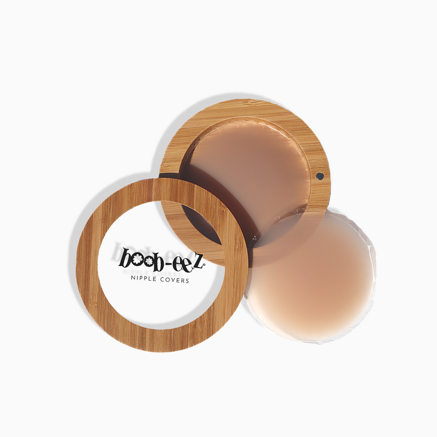 Luxe Combo - 1 Pair "HEADLIGHT" HIDERS + Nipple Cover Compact