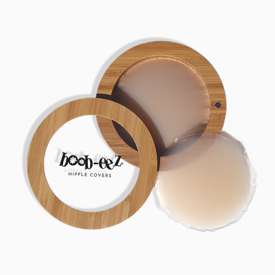 Luxe Combo - 1 Pair "HEADLIGHT" HIDERS + Nipple Cover Compact