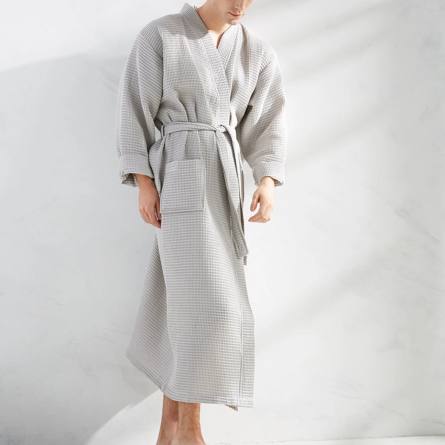 Hotel Kimono Waffle Robe