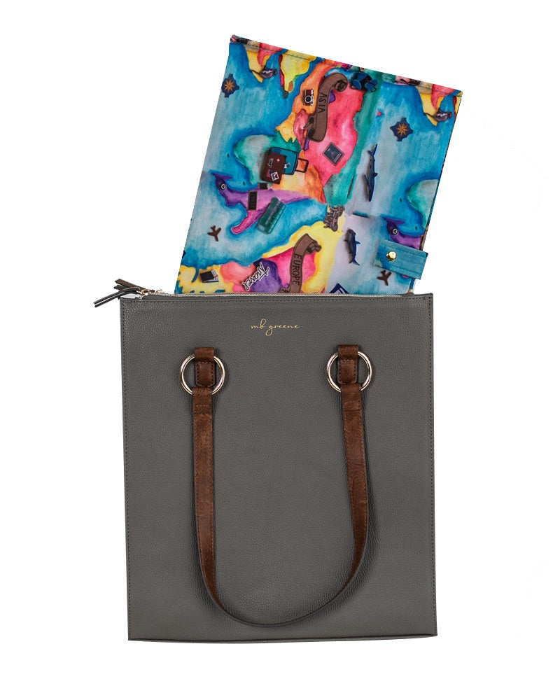 MB Greene LapTop Tote