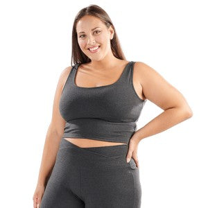 FP Soft Crop Tank w Bralette