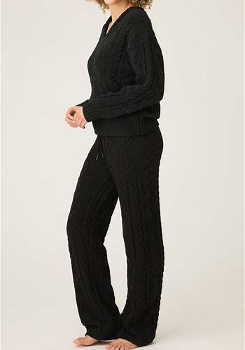 PJ Salvage Chenille Cable Pants