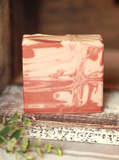 Mahogany Teakwood Goats Milk Bar Soap  - 4.5 oz.