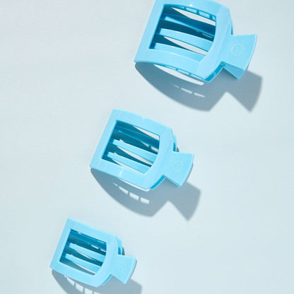Flat Square Hair Clip | Large | Summer Sky