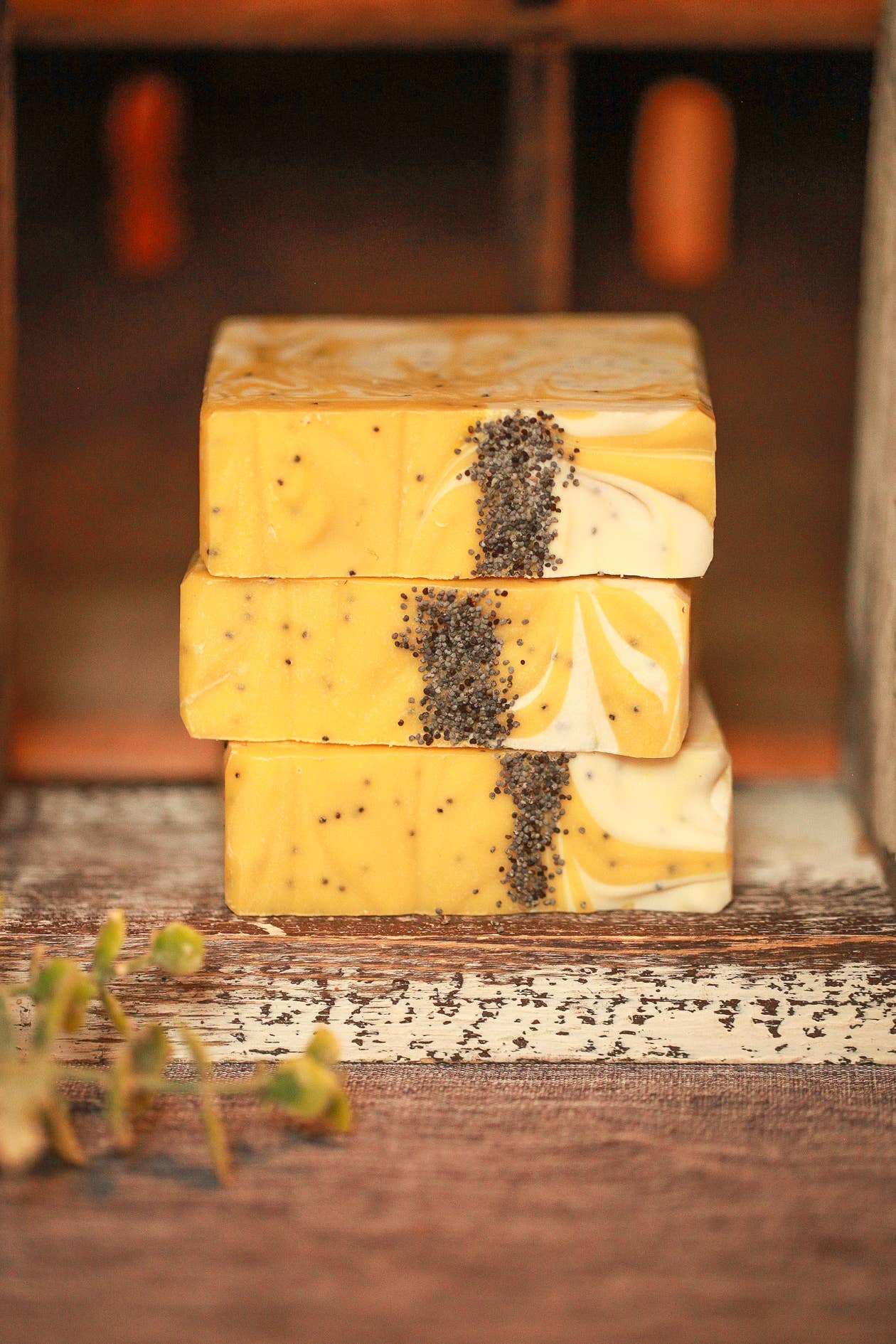 Lemon Poppyseed Artisan Bar Soap, 4.5 oz.