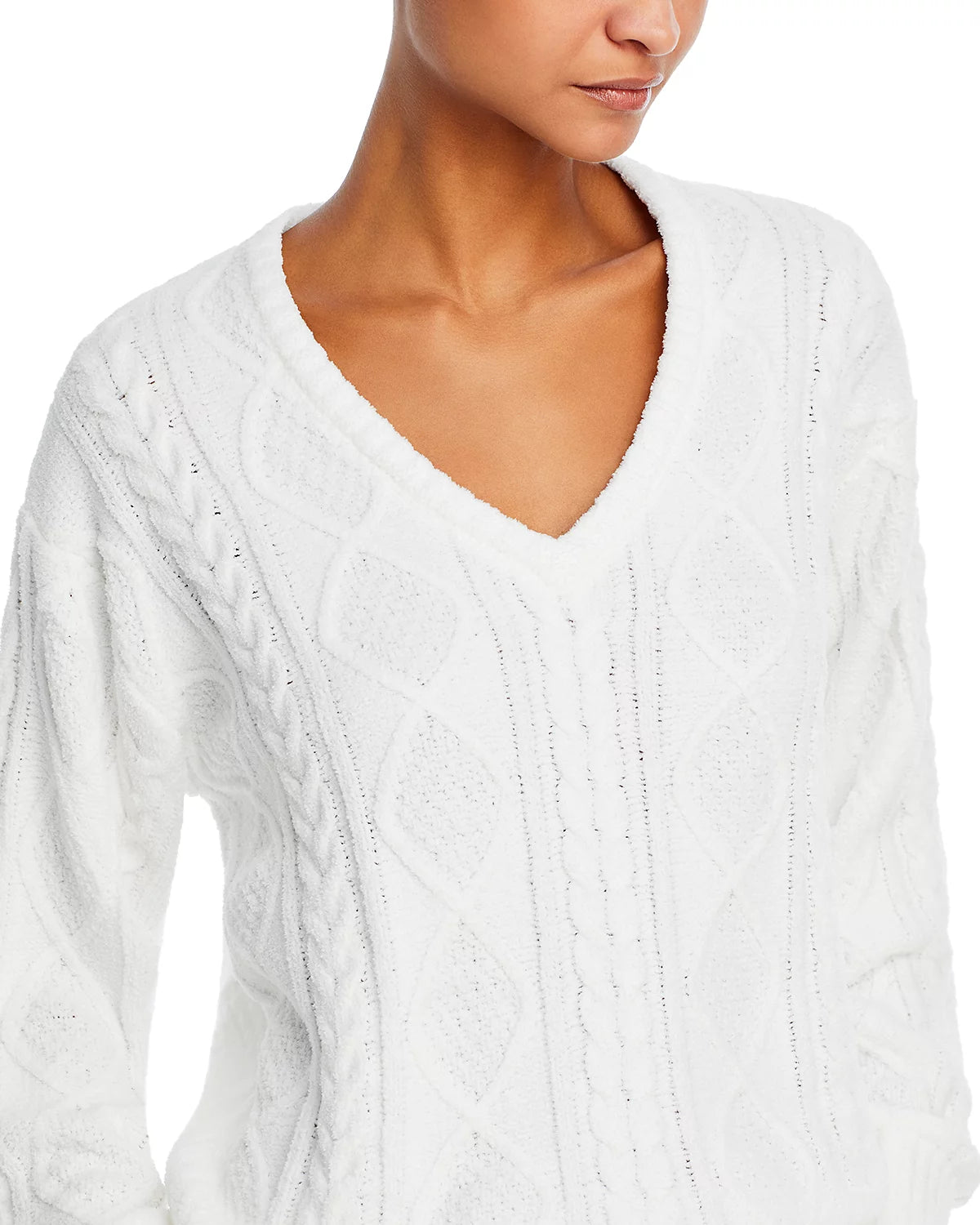 PJ Salvage Chenille Cable Knit Sweater