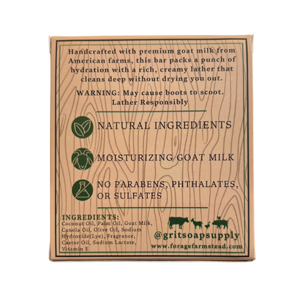 Trail Boss Goat Milk Bar Soap
