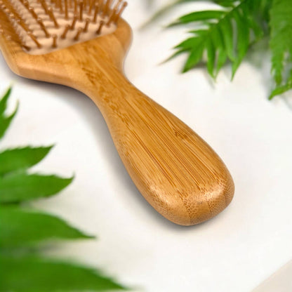Bamboo Square Paddle Hairbrush
