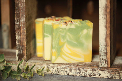 Honeysuckle Cold Process Bar Soap, 4.5 oz.