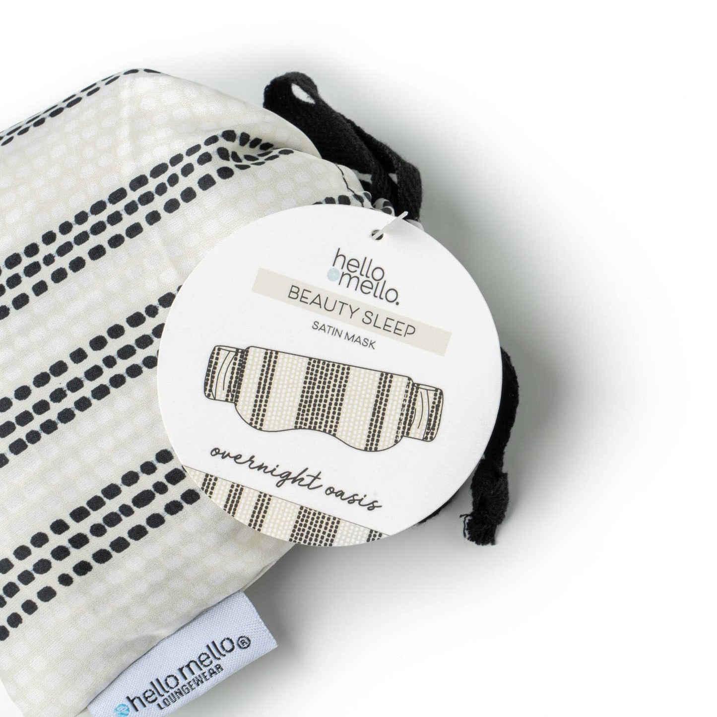 Hello Mello Beauty Sleep Satin Sleep Mask Open Stock