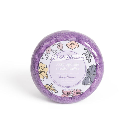 Wild Blossom Soap Infused Body Buffer-Berry Blossom