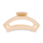 Open Hair Clip | Large | Almond Beige