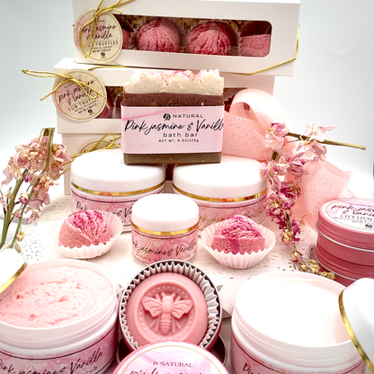 Pink Jasmine & Vanilla| Tub Truffles -3CT Gift Box