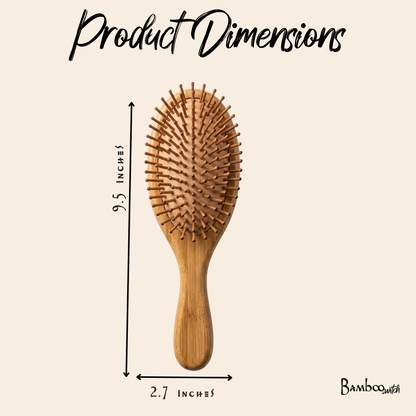 Bamboo Paddle Spa Hairbrush