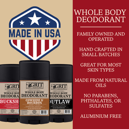 Buckshot Stick Deodorant