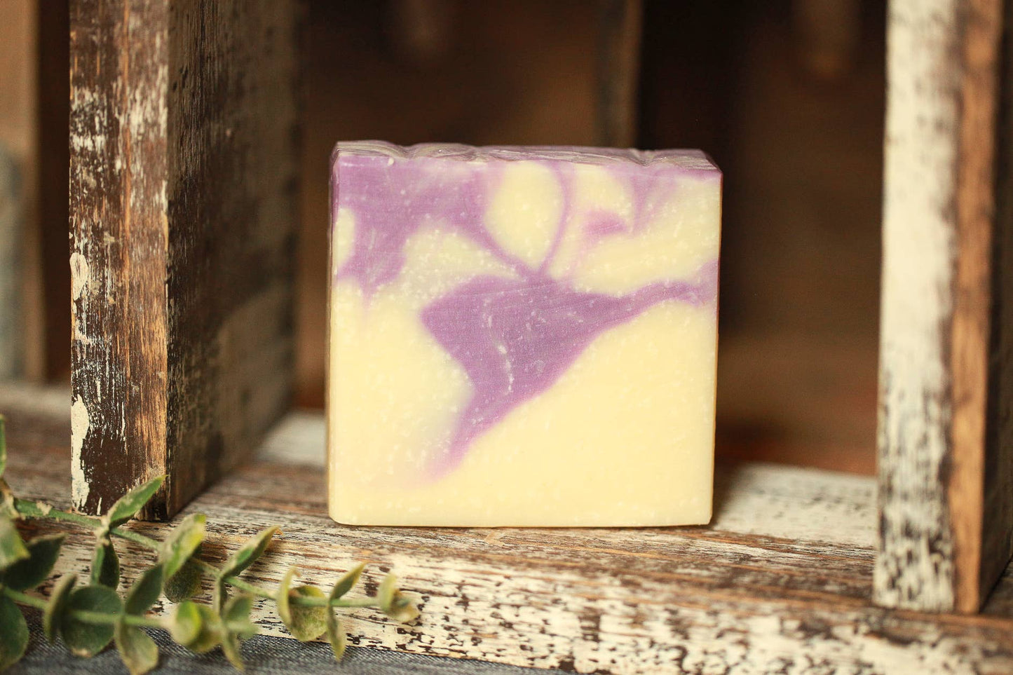 Lavender Essential Oil Cold Process Bar Soap, 4.5 oz.