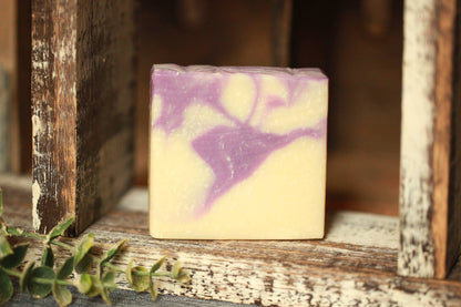 Lavender Essential Oil Cold Process Bar Soap, 4.5 oz.