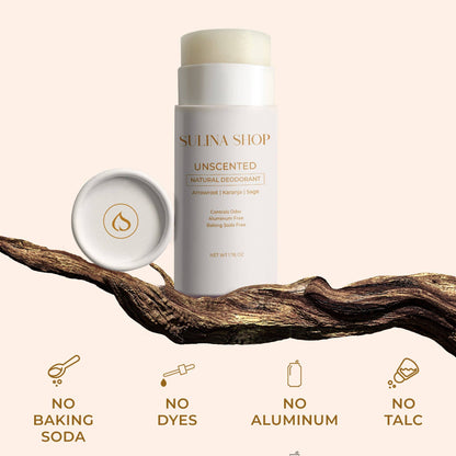 Unscented Natural Deodorant