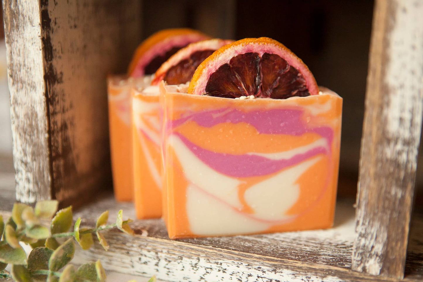 Blood Orange & Goji Berry Cold Process Bar Soap, 4.5 oz.