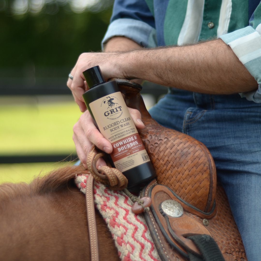 Cowhide Bourbon Goat Milk Body Wash| Natural Men's Body Wash