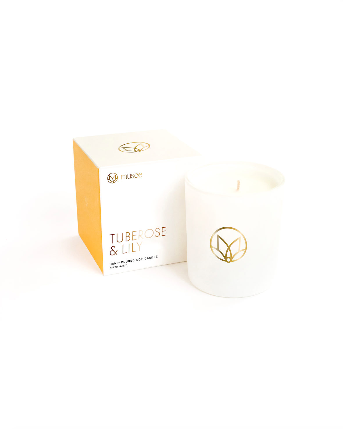 Tuberose & Lilly Soy Candle