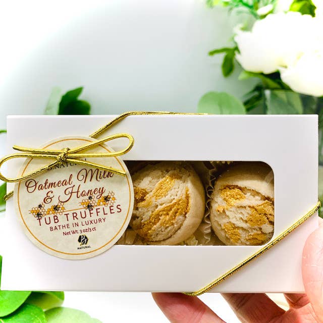 Oatmeal Milk & Honey | Tub Truffles-3-ct Gift Box