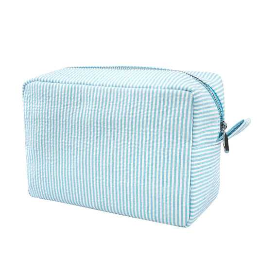 Seersucker Cosmetic Bag