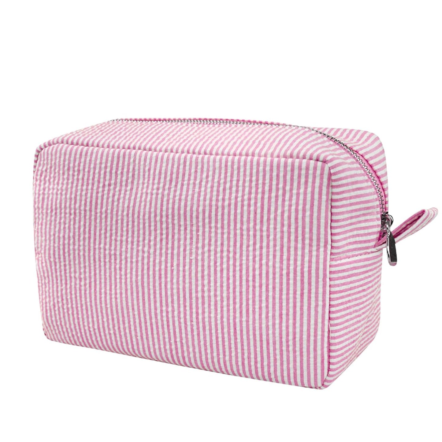 Seersucker Cosmetic Bag