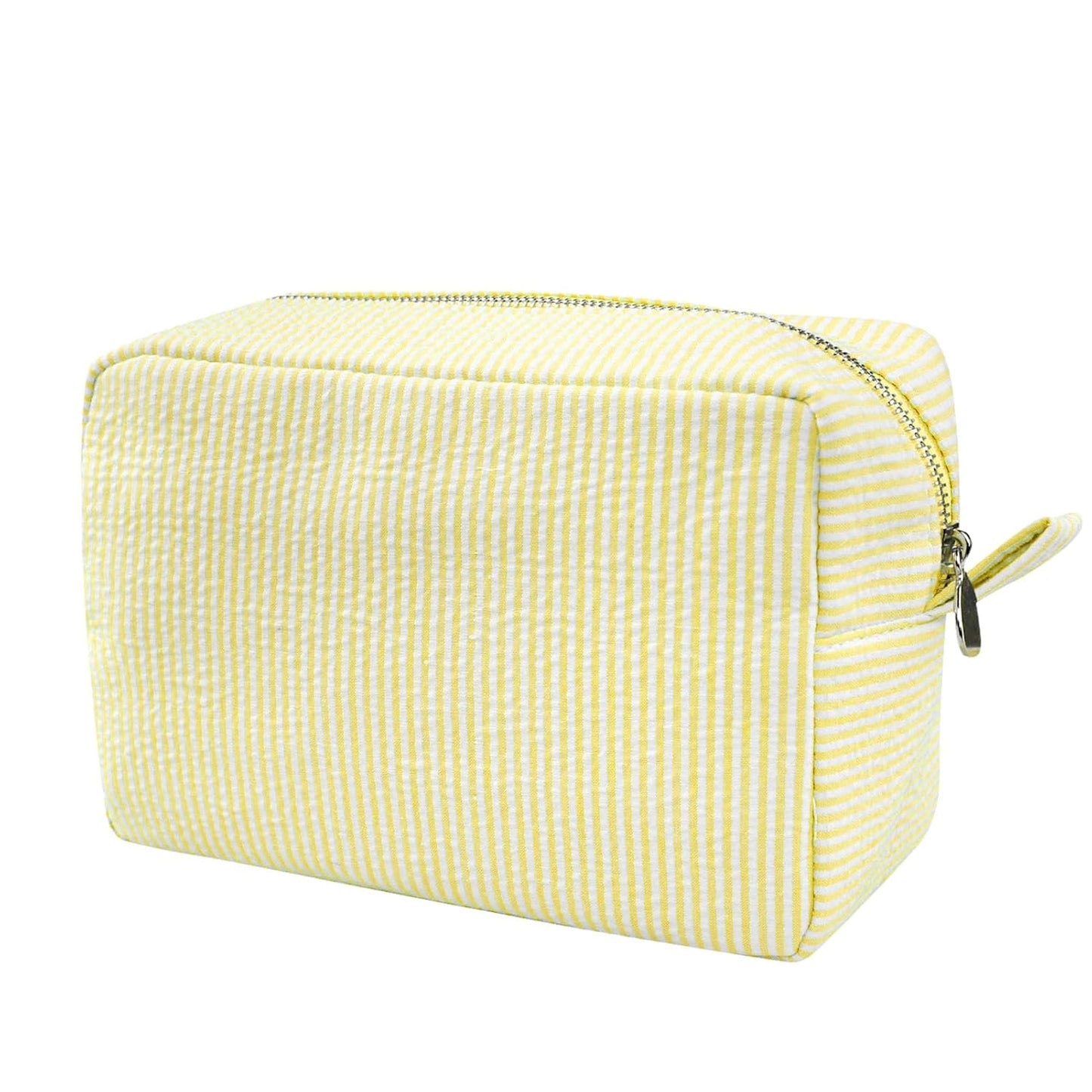 Seersucker Cosmetic Bag