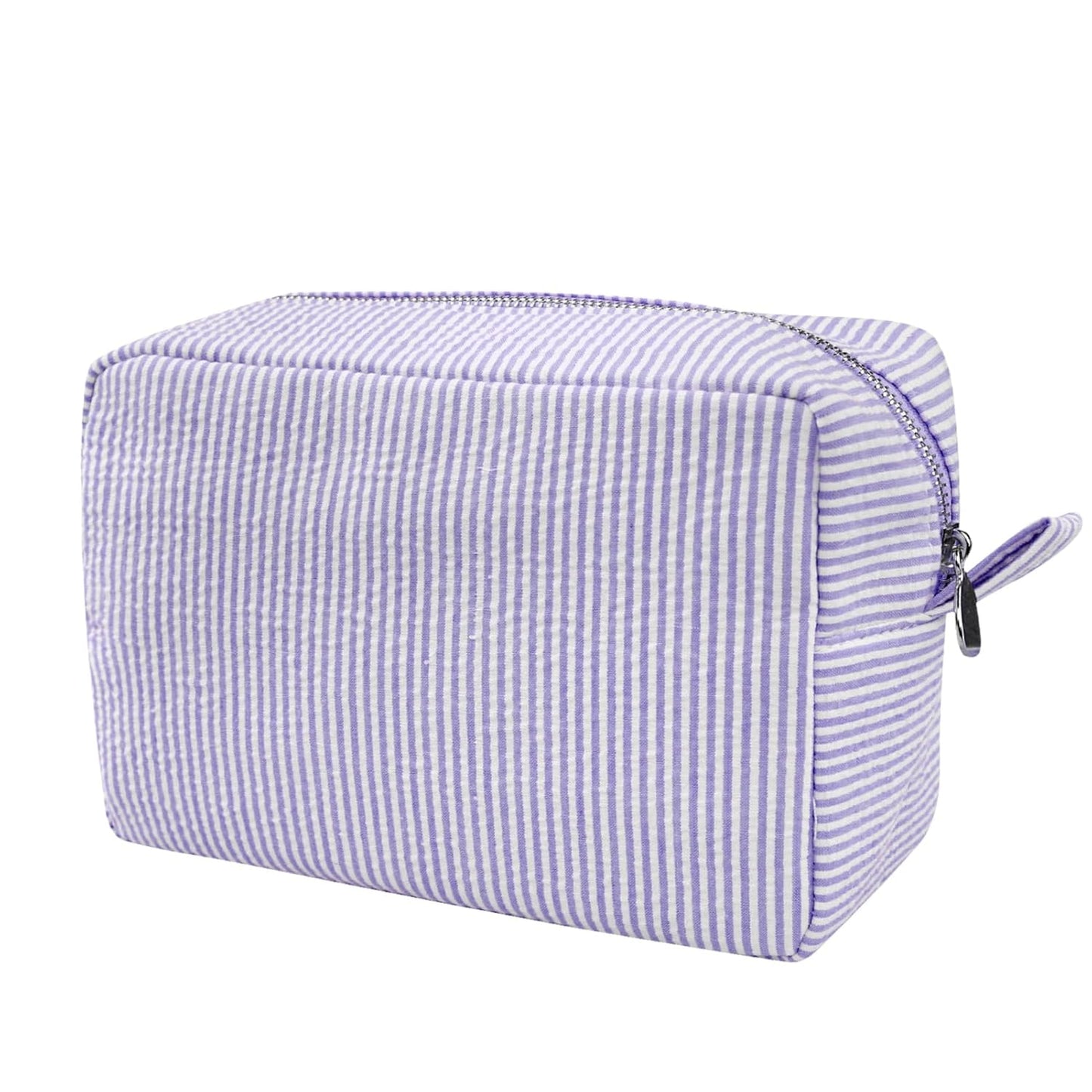 Seersucker Cosmetic Bag