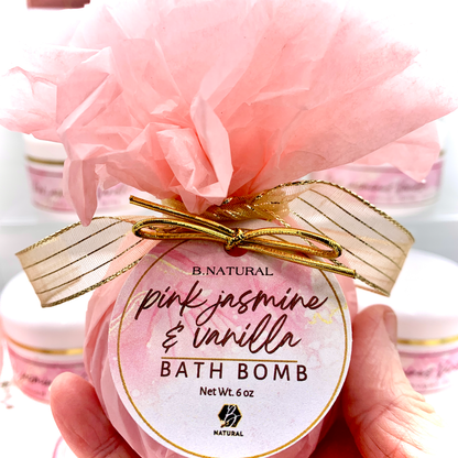 Bath Bomb| Pink Jasmine & Vanilla