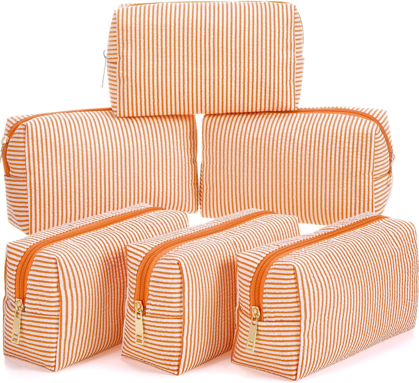 Seersucker Cosmetic Bag
