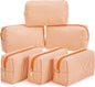 Seersucker Cosmetic Bag