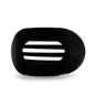 Round Flat Hair Clip | Large | Jet Black