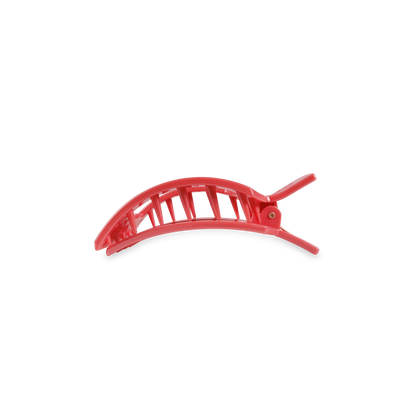Square Flat Hair Clip | Small | Calming Coral