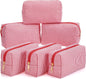Seersucker Cosmetic Bag