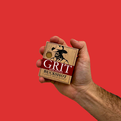 Buckshot Goat Milk Bar Soap | Natural Handmade Soap for Men