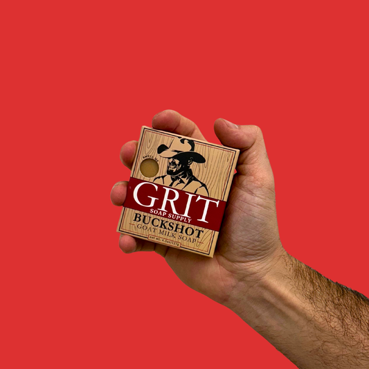 Buckshot Goat Milk Bar Soap | Natural Handmade Soap for Men