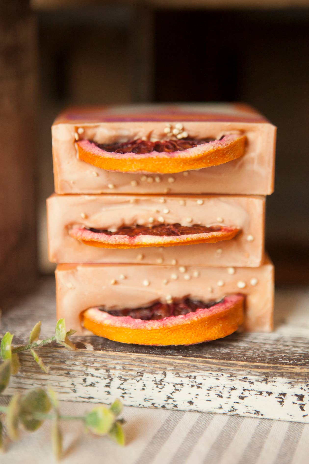 Blood Orange & Goji Berry Cold Process Bar Soap, 4.5 oz.