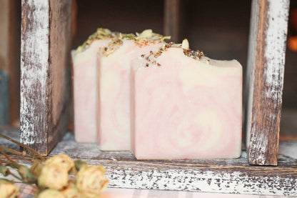 Blush and Ember Coconut Milk Cold Process Bar Soap, 4.5oz.