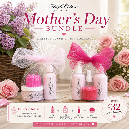 Mother’s Day Bundle Gift Set: Petal Mist Bath & Body Gift for Mom