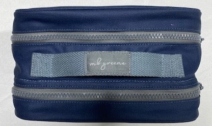 MB Greene Double Zip Dopp Kit