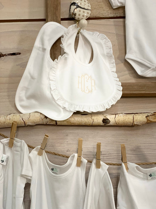 TS Ruffle Bib